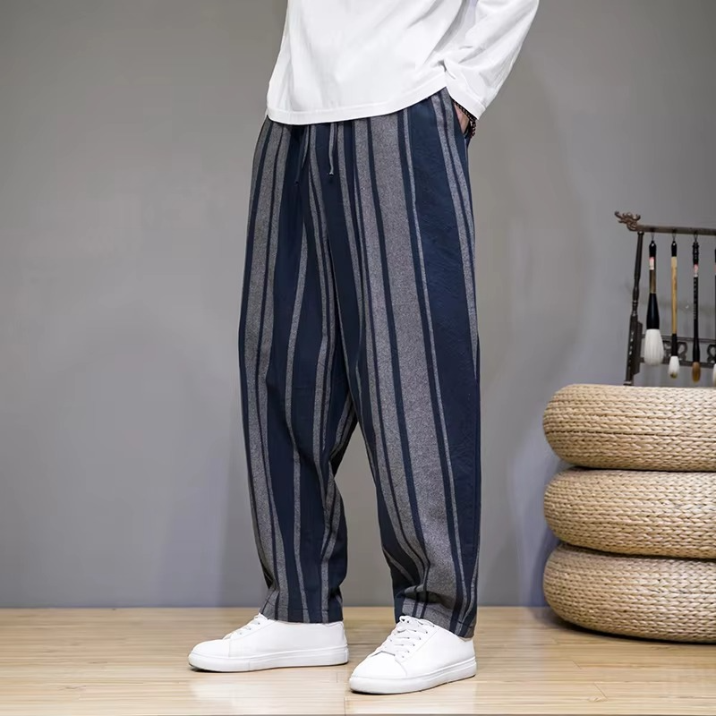 Men's Side Stripe Vintage Jogger Pants