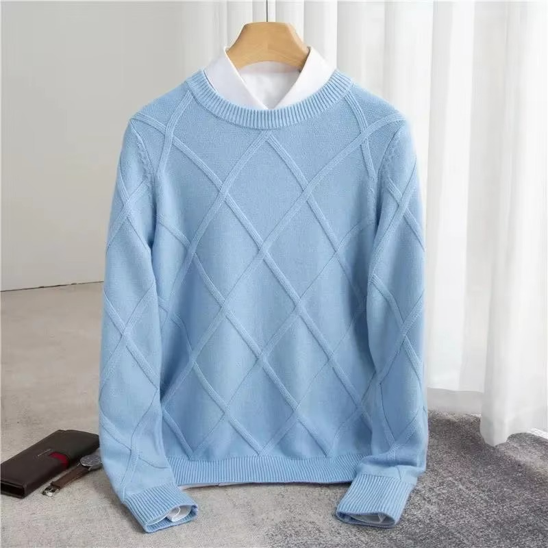 Men’s Classic Cashmere Crewneck Sweater