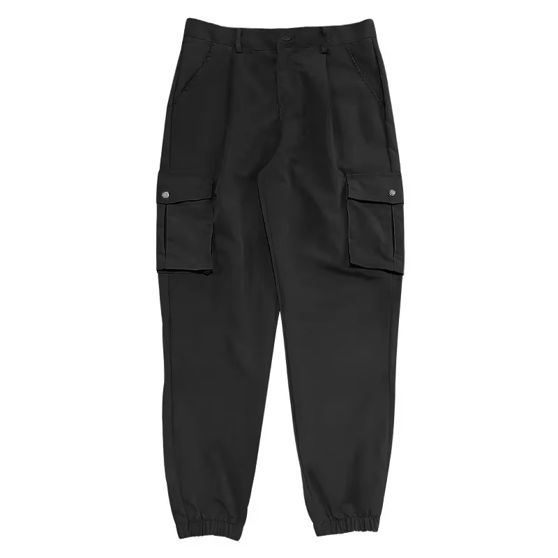 Men's Multi Pocket Cargo Jogger Pants for Outdoor Workouts and Everyday Wear