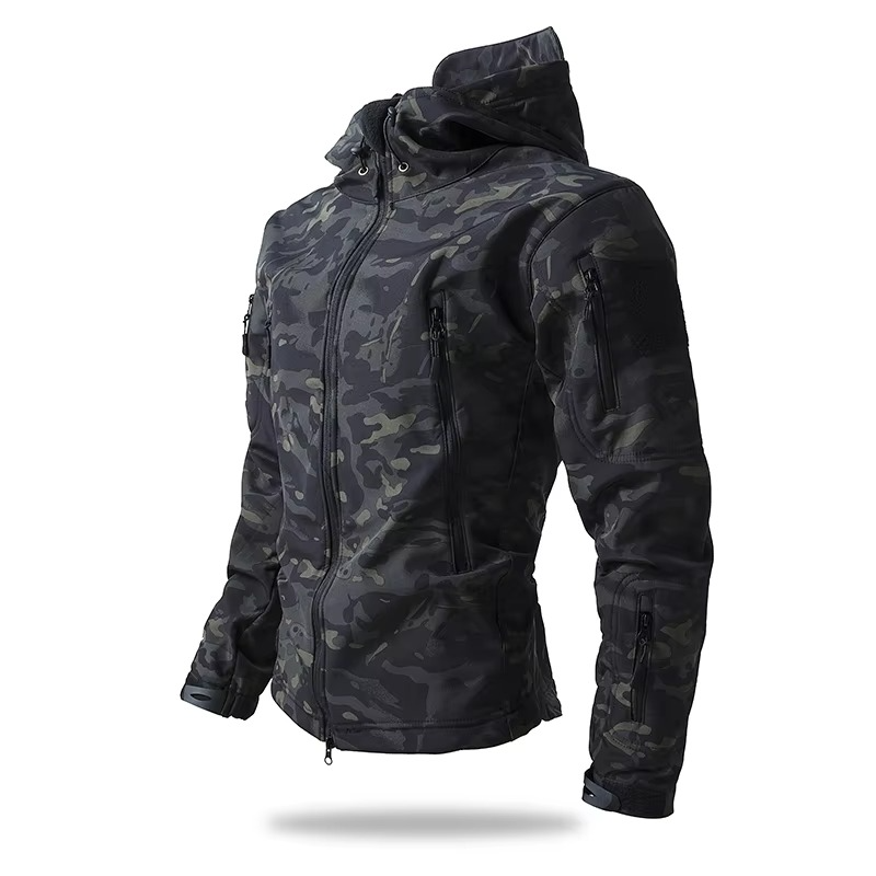 Men’s Soft Shell Outdoor Fleece Jacket