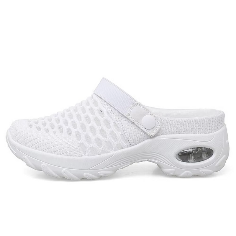 Women's Mesh Orthopedic Clogs with Arch Support – Breathable Walking and Beach Sandals, US Sizes 5–11
