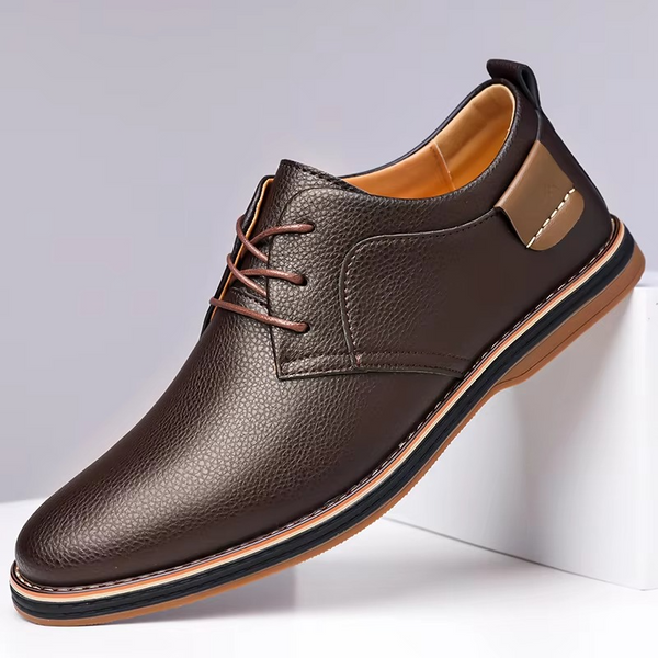 Men's Casual Leather Derby Shoes