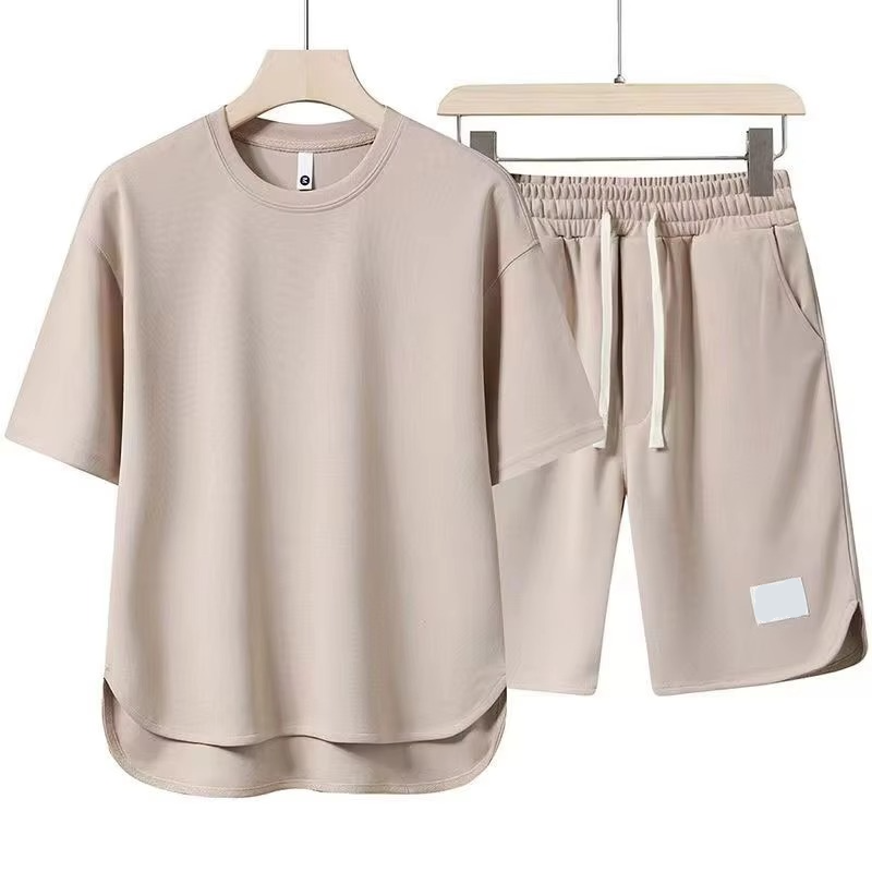 Men's Summer Two-Piece Set – Short Sleeve Shirt and Shorts Streetwear Outfit M-4XL