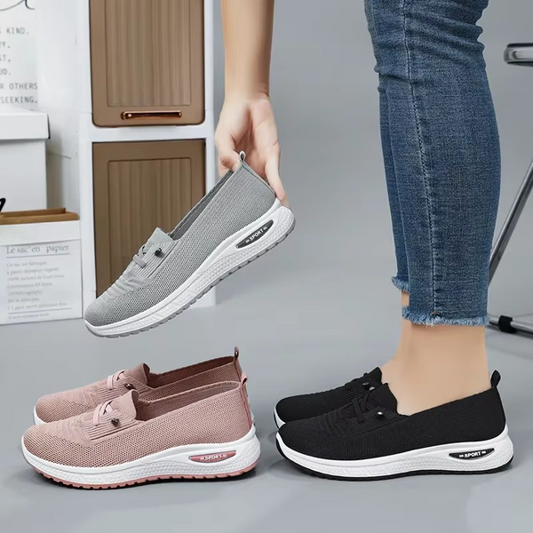 Women's Casual Sneakers 2025 Pink Chunky Sole Breathable Lightweight