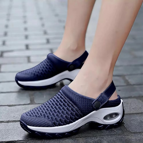 Women's Mesh Orthopedic Clogs with Arch Support – Breathable Walking and Beach Sandals, US Sizes 5–11