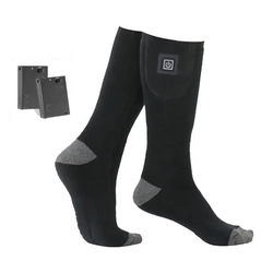 Rechargeable Heated Winter Socks for Outdoor Sports and Cold Weather Comfort