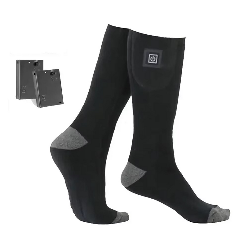 Rechargeable Heated Winter Socks for Outdoor Sports and Cold Weather Comfort