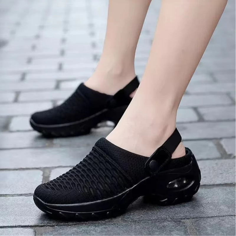 Women's Mesh Orthopedic Clogs with Arch Support – Breathable Walking and Beach Sandals, US Sizes 5–11