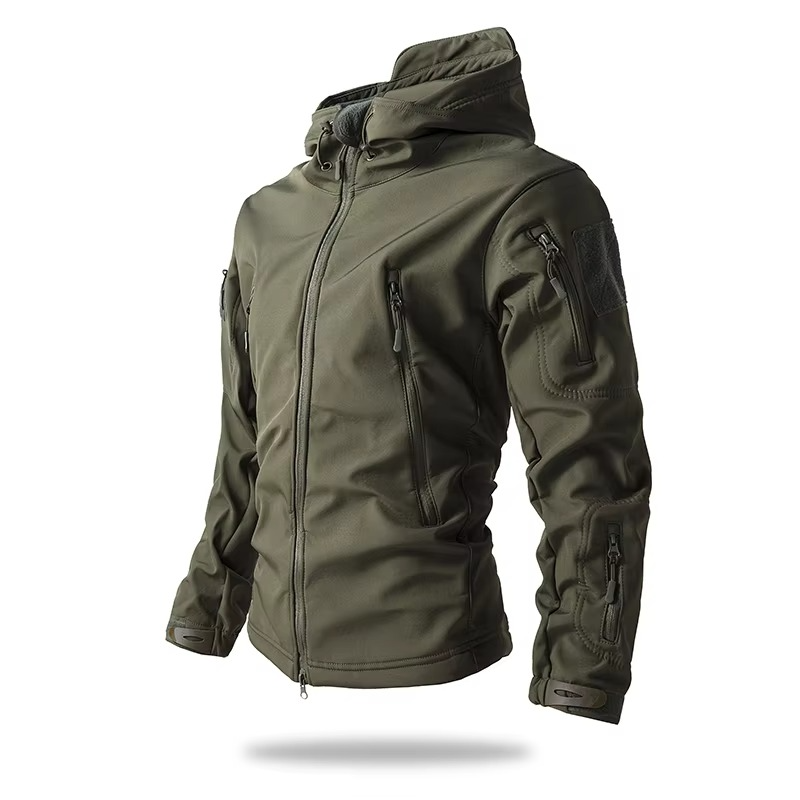 Men’s Soft Shell Outdoor Fleece Jacket