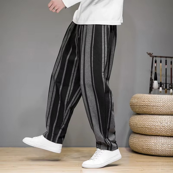 Men's Side Stripe Vintage Jogger Pants