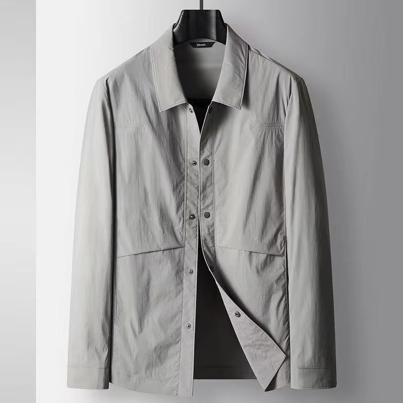 2025 Spring and Autumn Men's Business Casual Anti Wrinkle Jacket