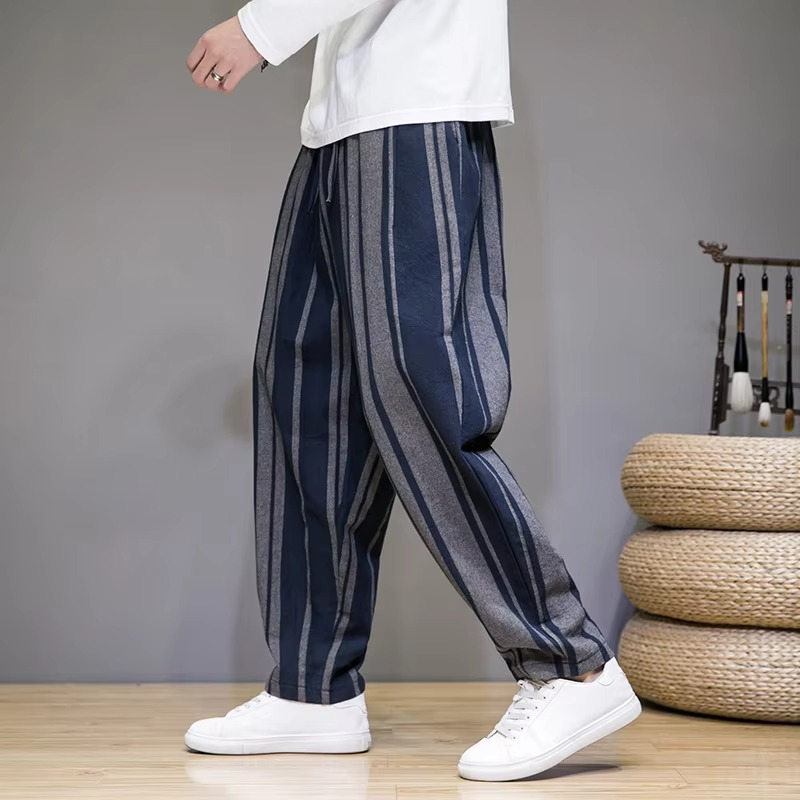 Men's Side Stripe Vintage Jogger Pants
