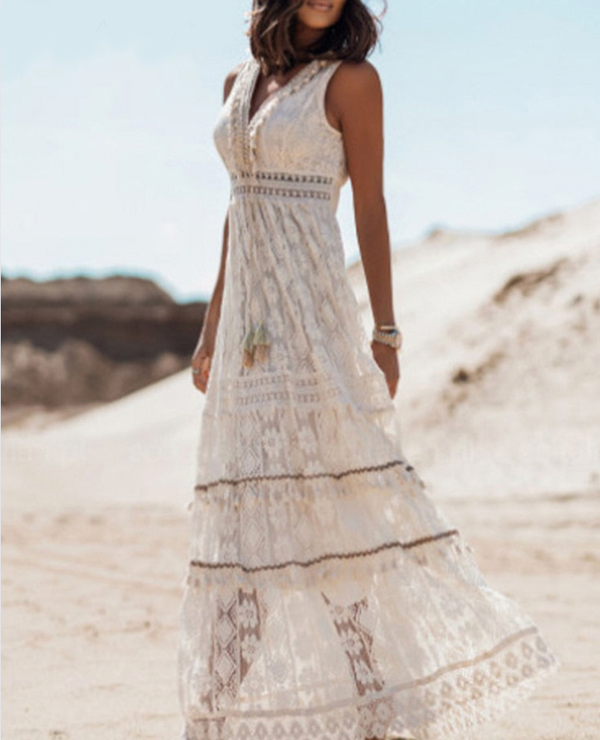 Boho Lace Sundress