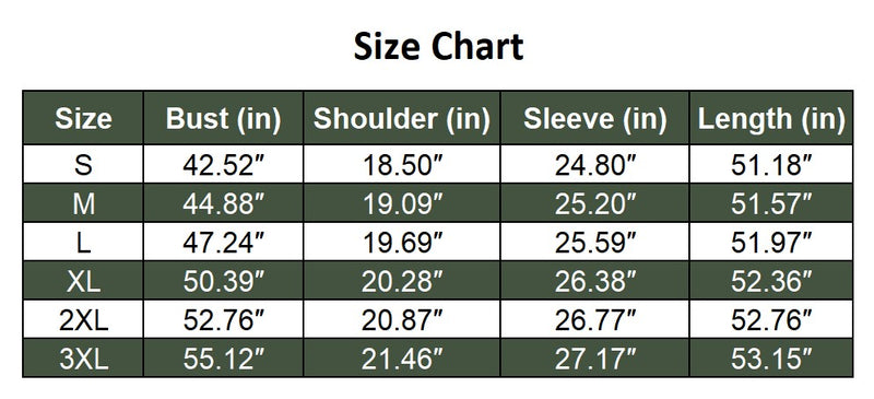 Men’s Long Trench Coat