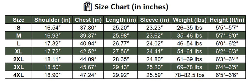 Men's Insulated Winter Parka Jacket With Hood - Windproof Coat