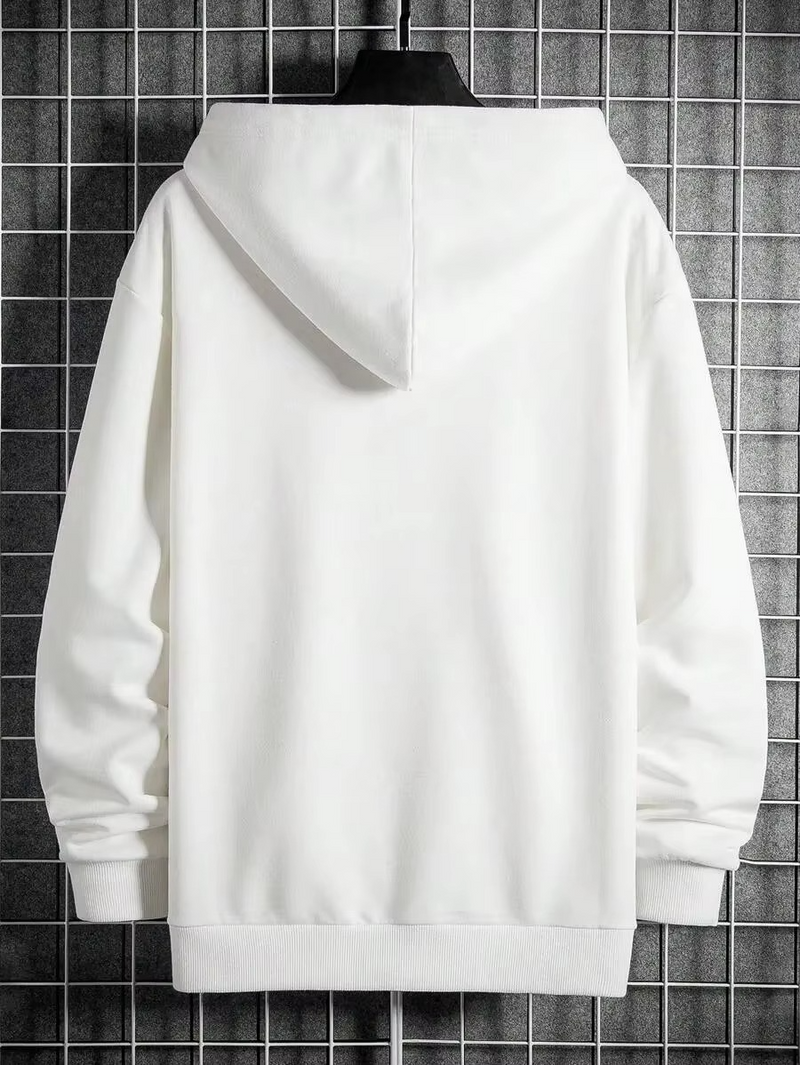 Pure Cotton "ORIGINALS" Print Hoodie — Minimalist Streetwear Essential