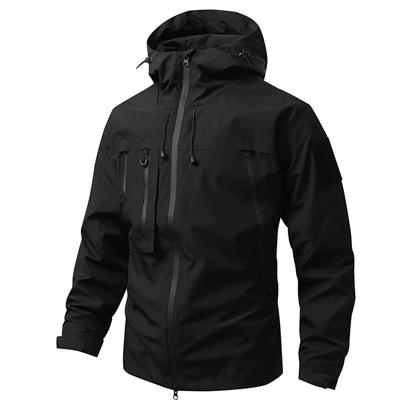 Men's and Women's Waterproof Windbreaker Jacket for Hiking Camping and Outdoor Adventures