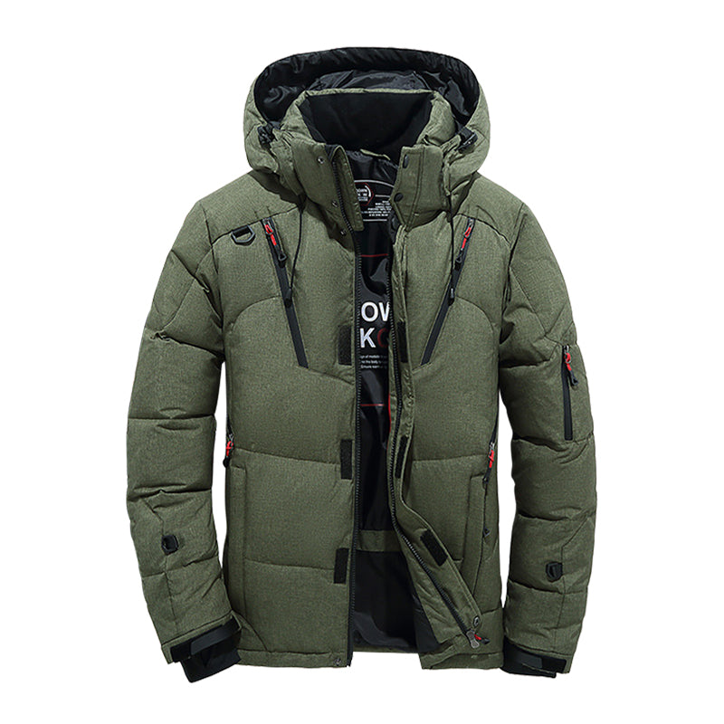 Ryan - Men's Hooded Winter Down Jacket