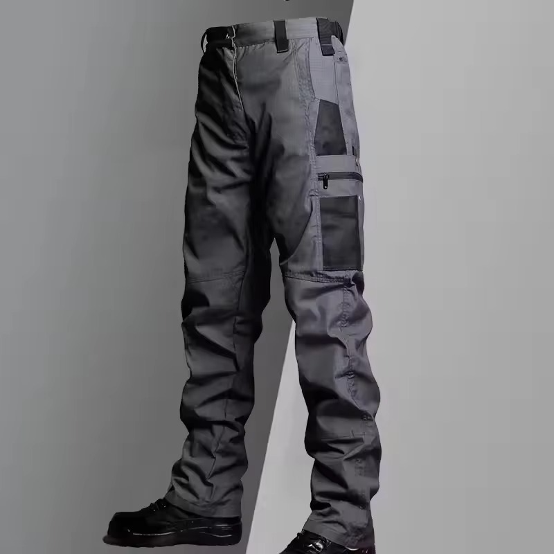 Men's Tactical Waterproof Combat Training Suit Outdoor Multi-Pocket Wear-Resistant Set