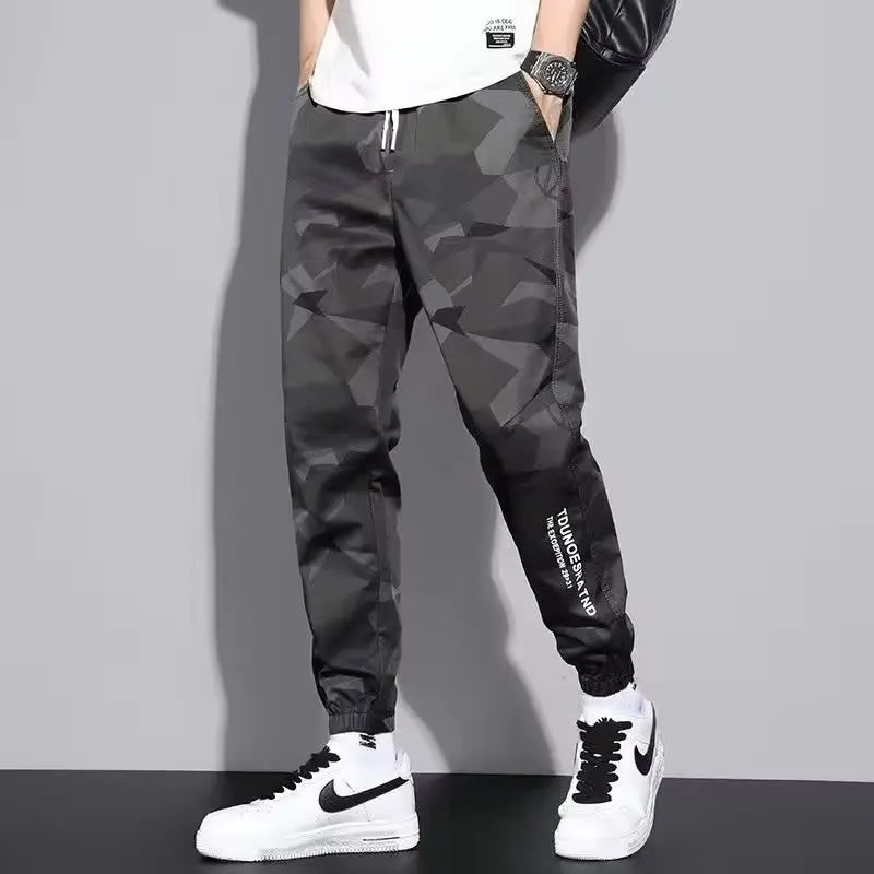 Marcus – Men's Trendy Hip Hop Wide-Leg Workwear Pants