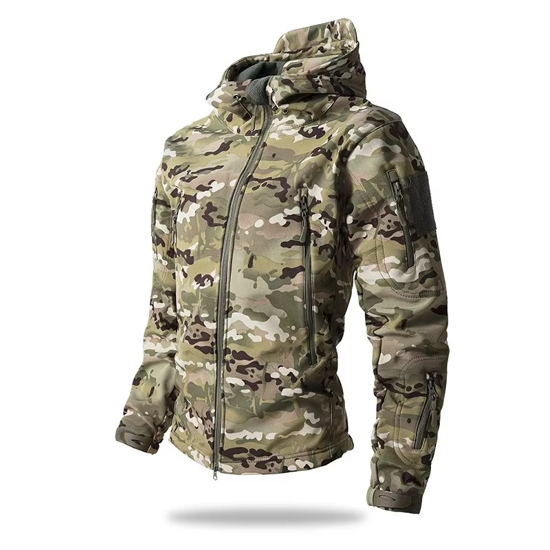 Men’s Soft Shell Outdoor Fleece Jacket