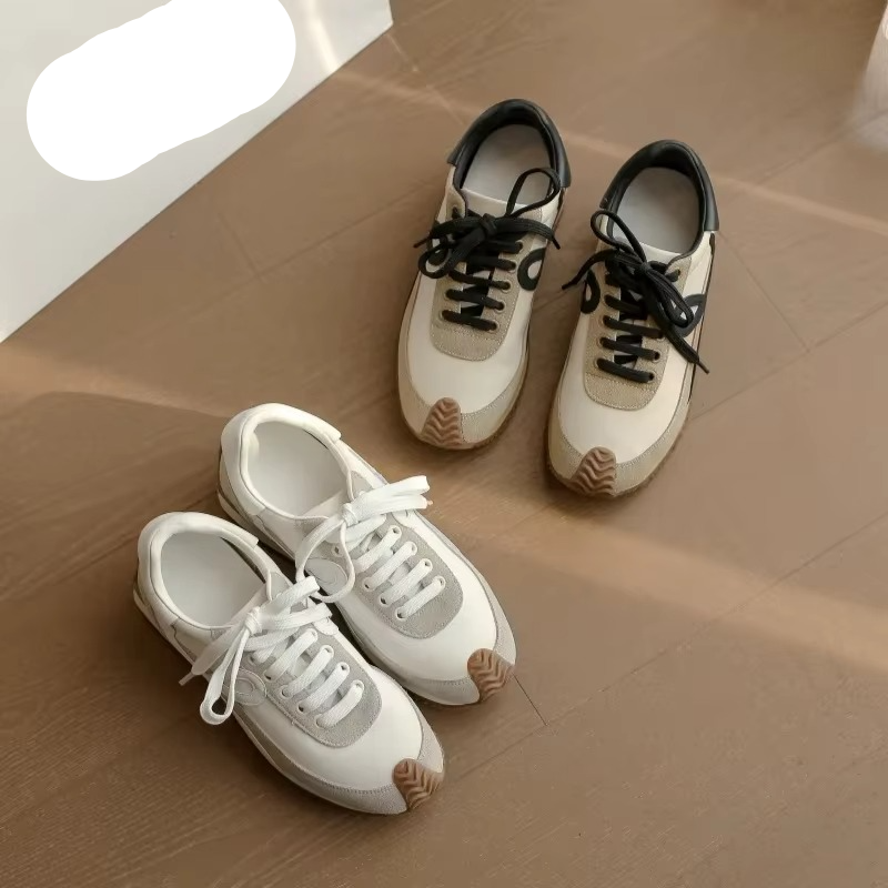 Women's Retro Color Block Platform Sneakers