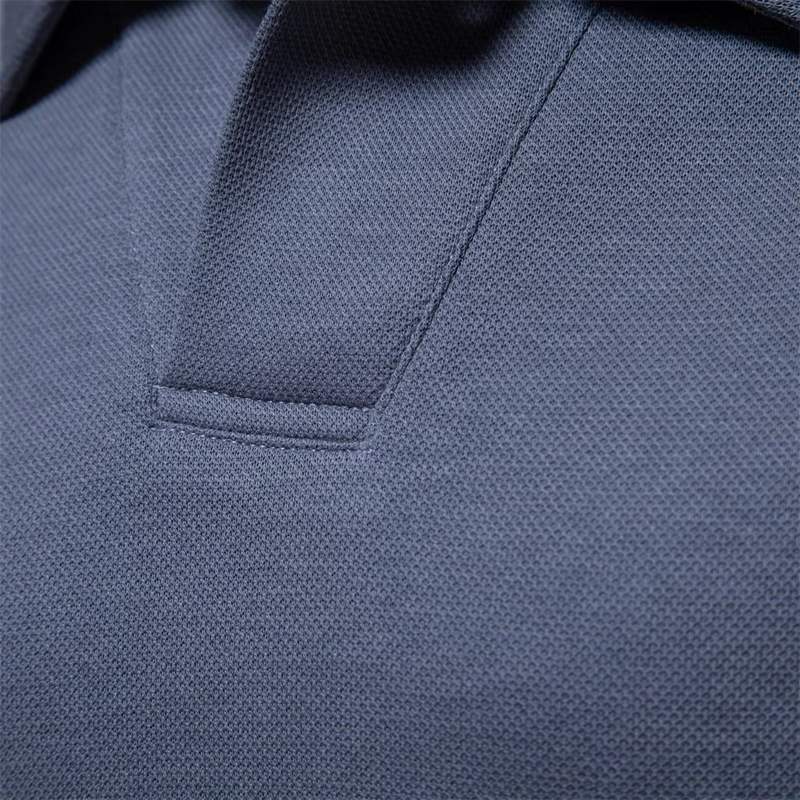 Men's Embroidered Polo Shirt with Turn Down Collar, Casual Luxury Golf Style
