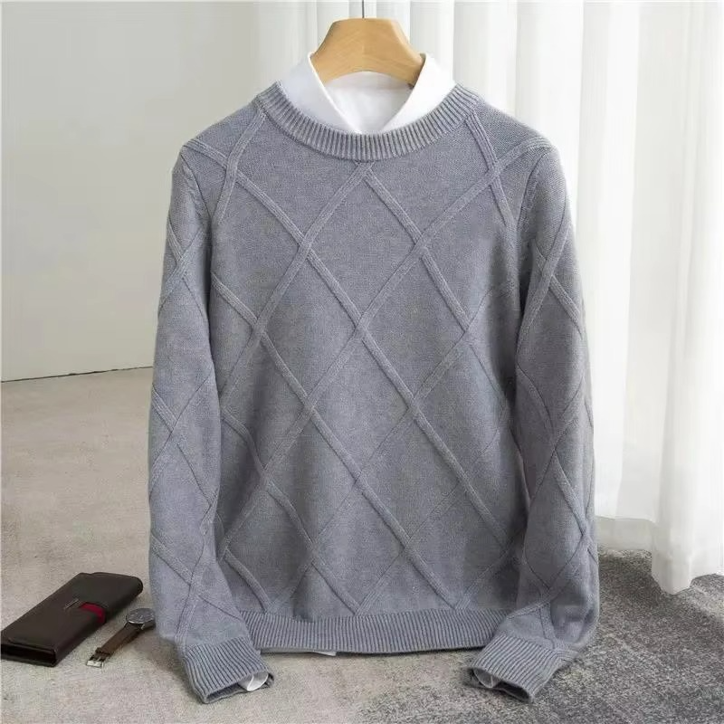 Men’s Classic Cashmere Crewneck Sweater