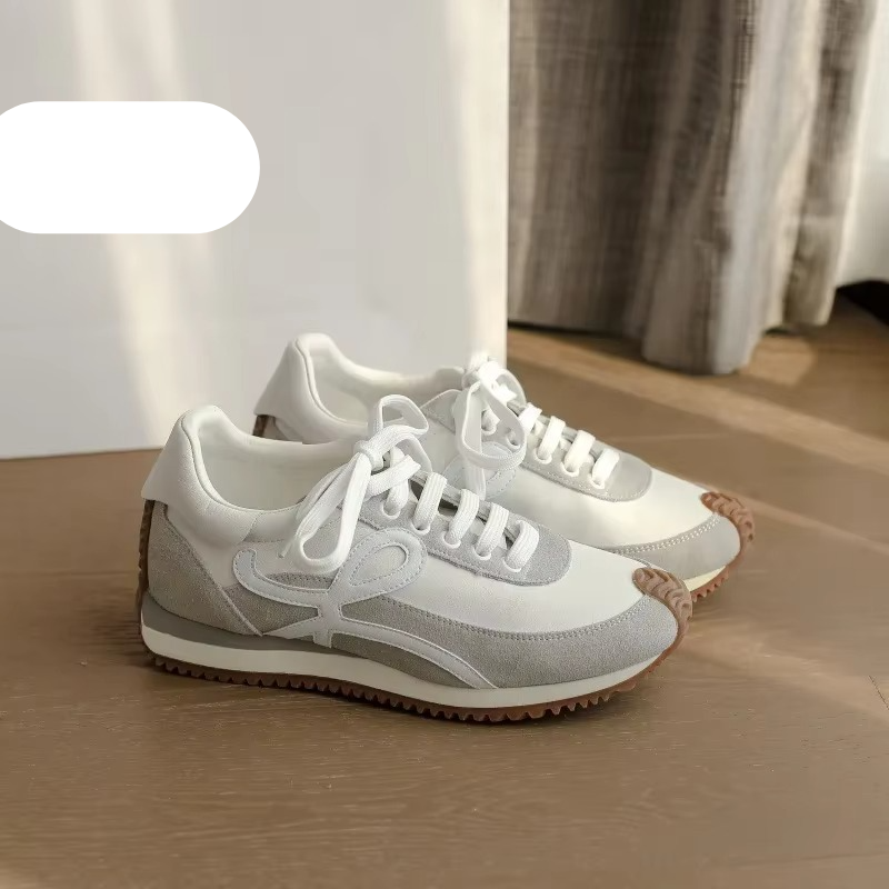 Women's Retro Color Block Platform Sneakers