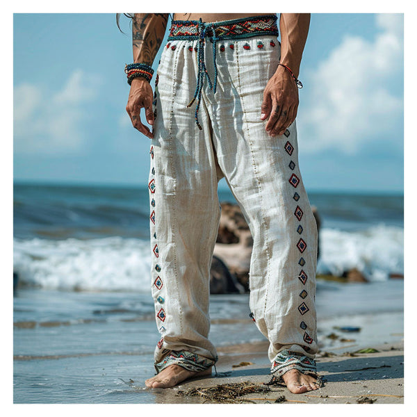 Edward – Men's Summer Loose Fit Printed Pants