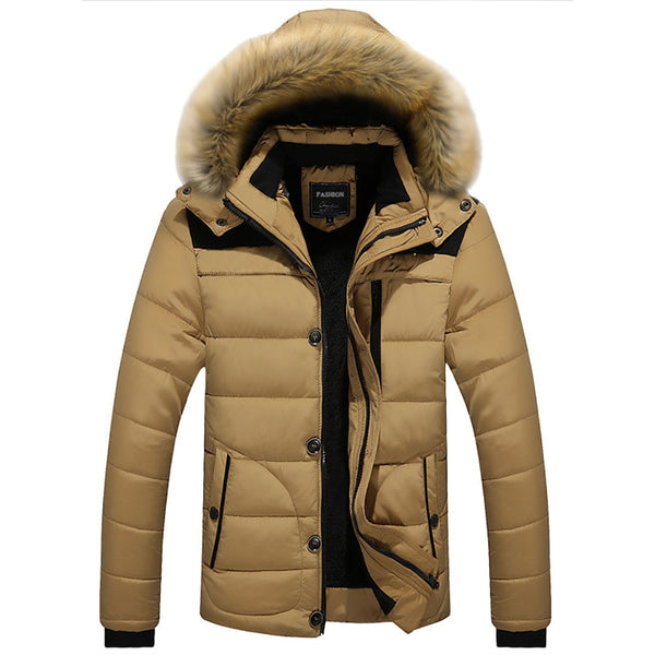 Caleb – Men's Thick Padded Jacket