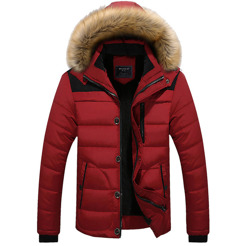 Caleb – Men's Thick Padded Jacket