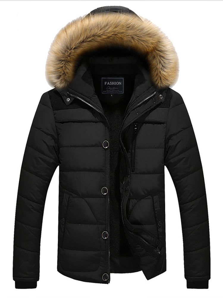 Caleb – Men's Thick Padded Jacket