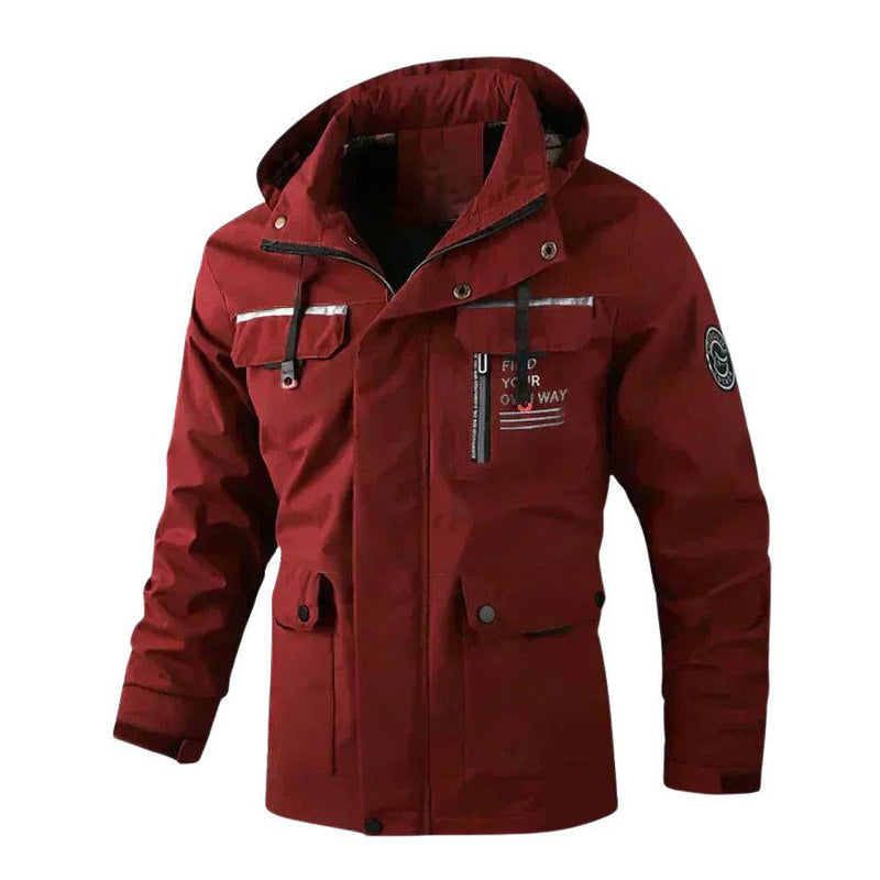 Mens Outdoor Winter Jacket With Pockets