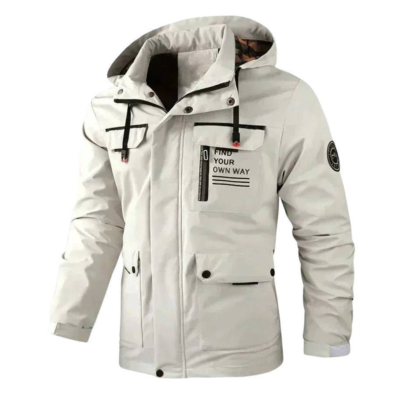 Mens Outdoor Winter Jacket With Pockets