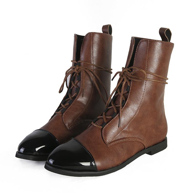 Keilani - Elegant Lace-up Boots