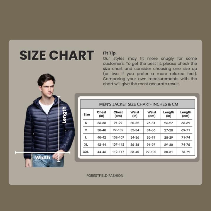Owen - Men's Ultralight Puffer Jacket for Winter