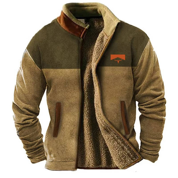 Men's Western Aztec Fleece Jacket