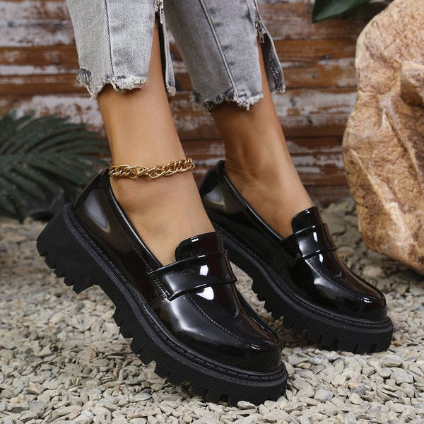 Platform Loafers Women