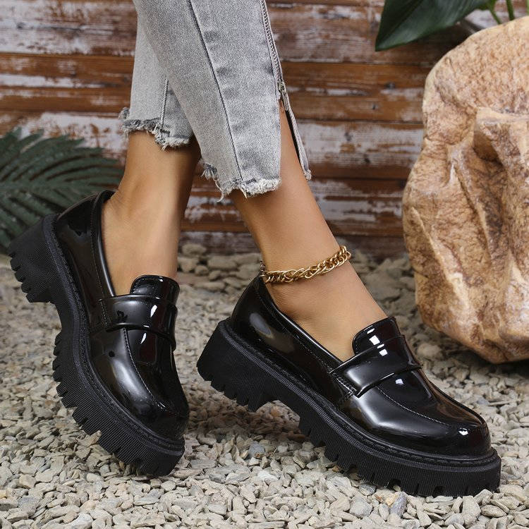 Platform Loafers Women