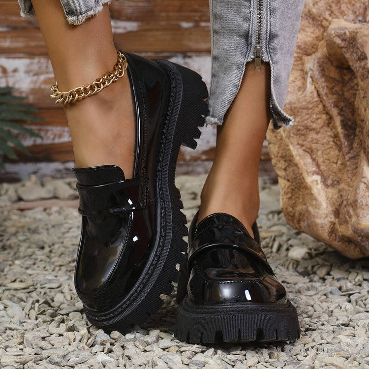 Platform Loafers Women