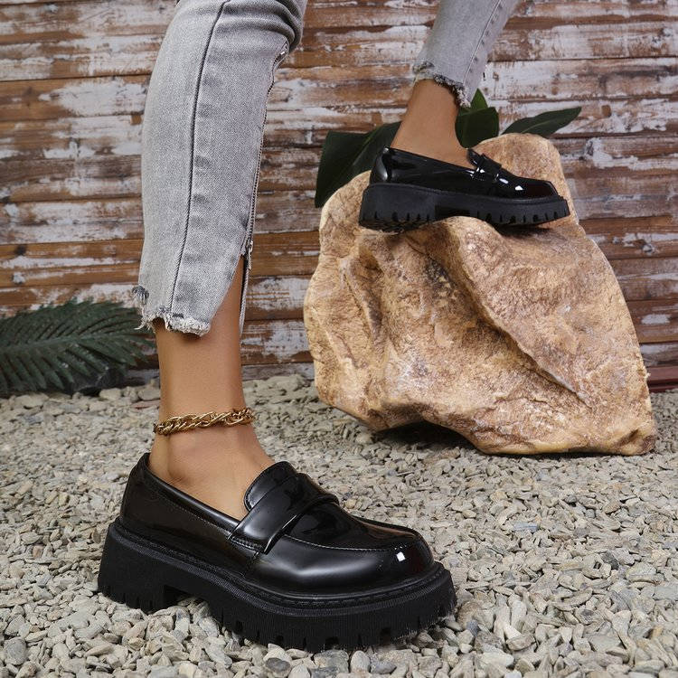 Platform Loafers Women