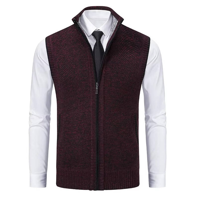 Mens Wool Tweed Vest