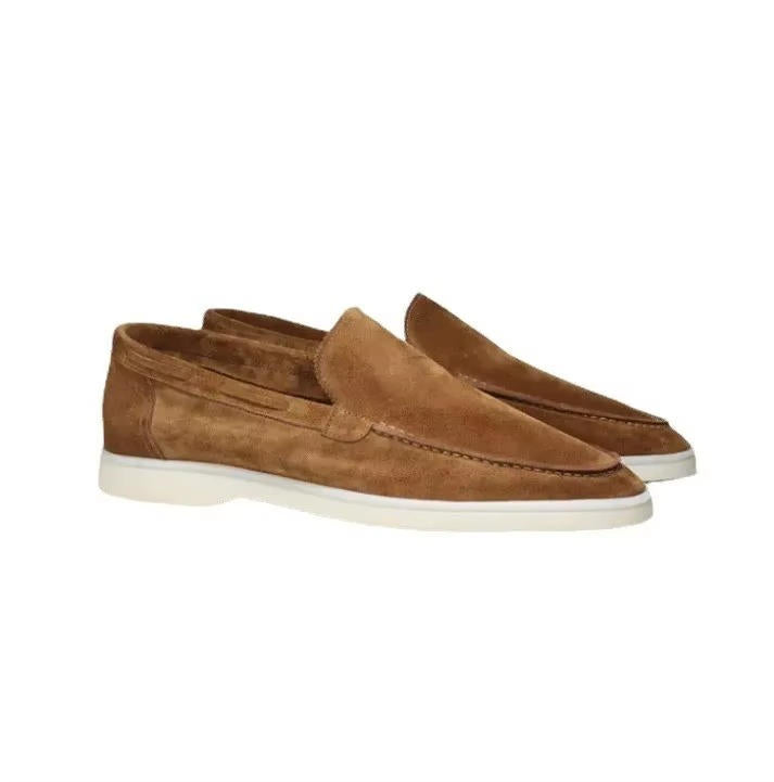 Men's Suede Yacht Loafers