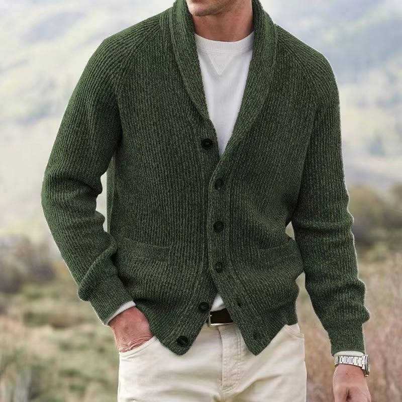 Men’s Cashmere Blend Cardigan