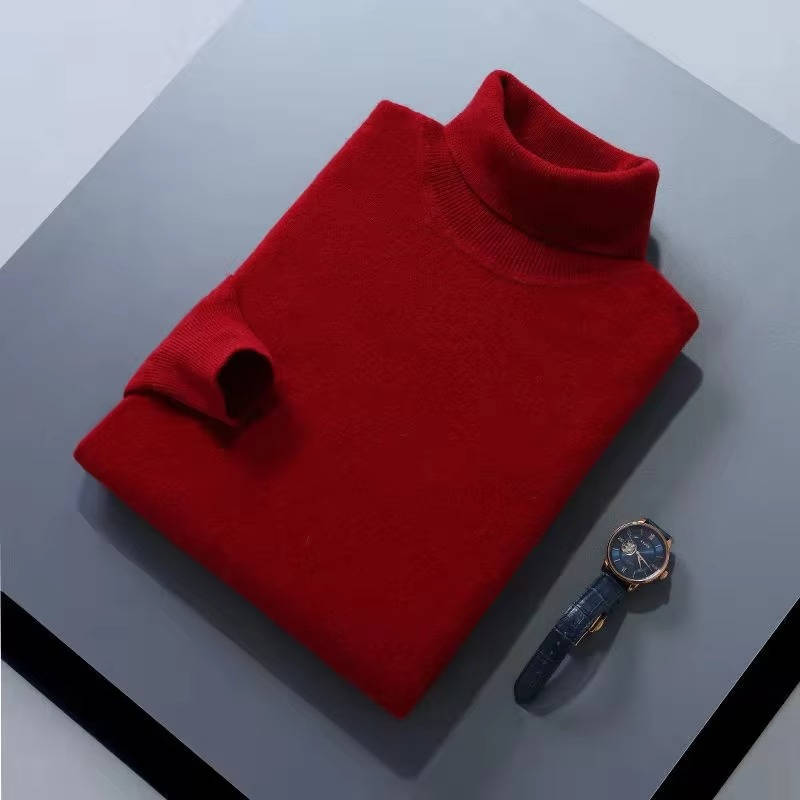 Men’s Cashmere Turtleneck Sweater