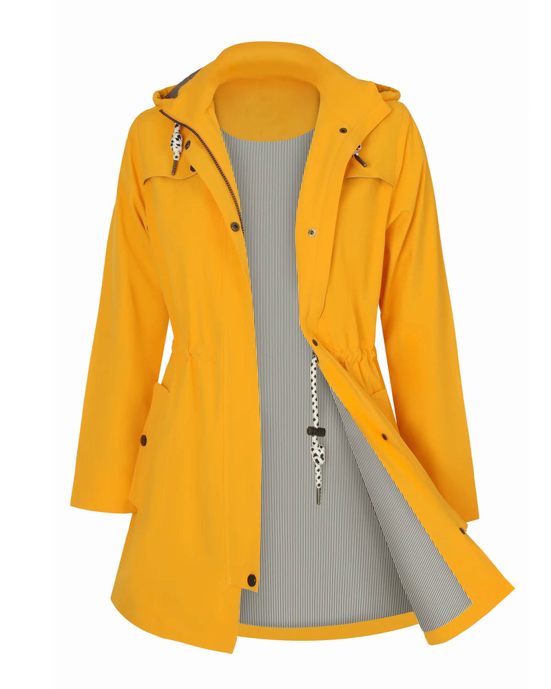 Women's Rain Jacket With Hood