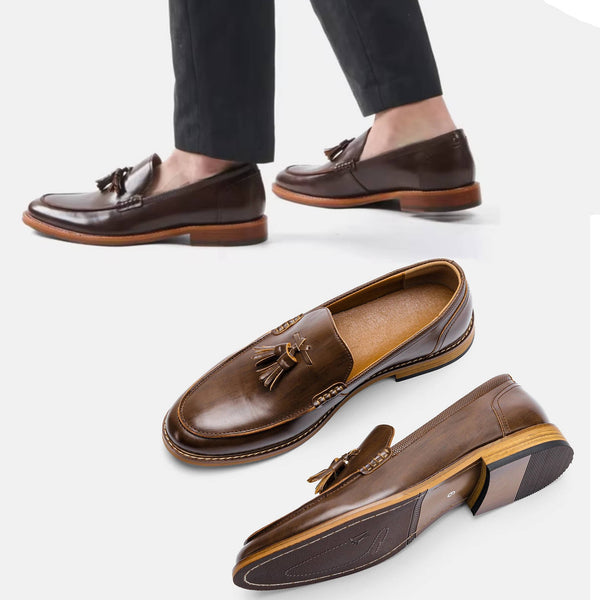 Men’s Leather Tassel Loafers