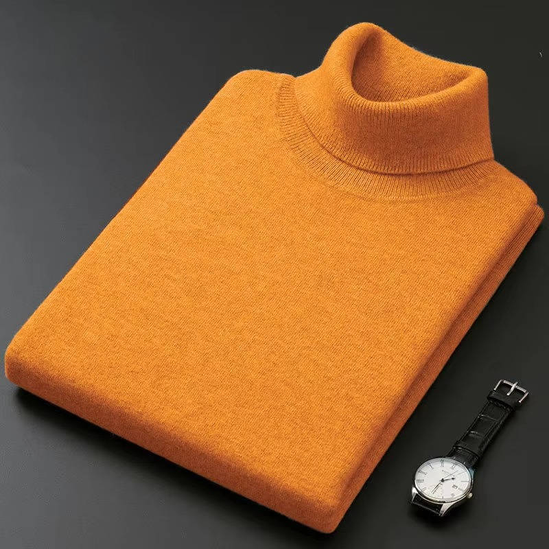 Men’s Cashmere Turtleneck Sweater