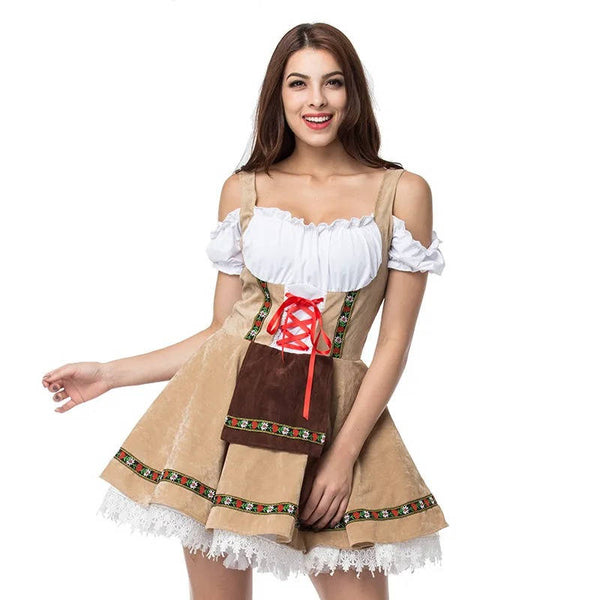 German Bavarian Traditional Dirndl Dress